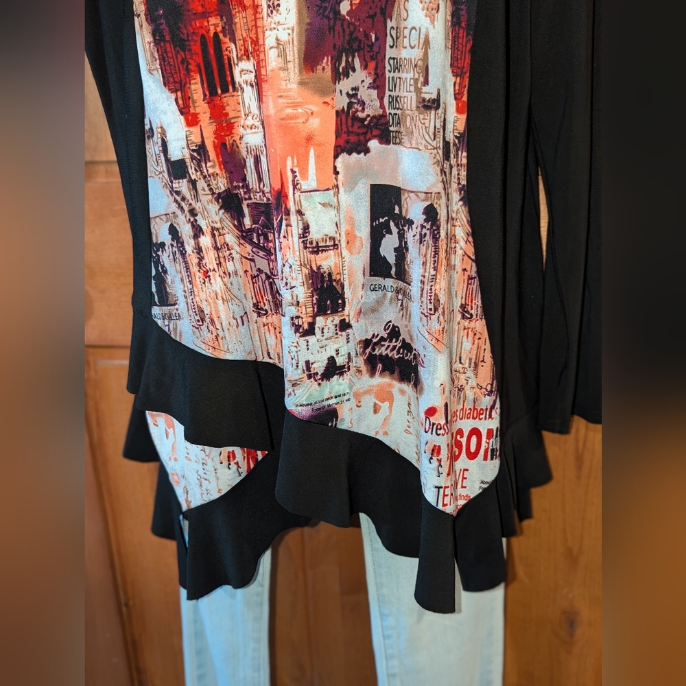 Michael Tyler Canada Multicolor Women's‎ Tunic Top - Picture 4 of 10